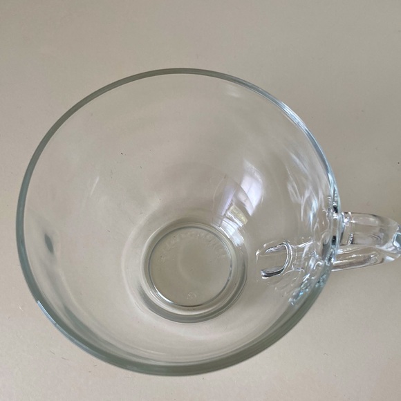 Arcoroc FRANCE set of 4 little elegant Glass Teacups Vintage Clear Glass - Picture 7 of 11